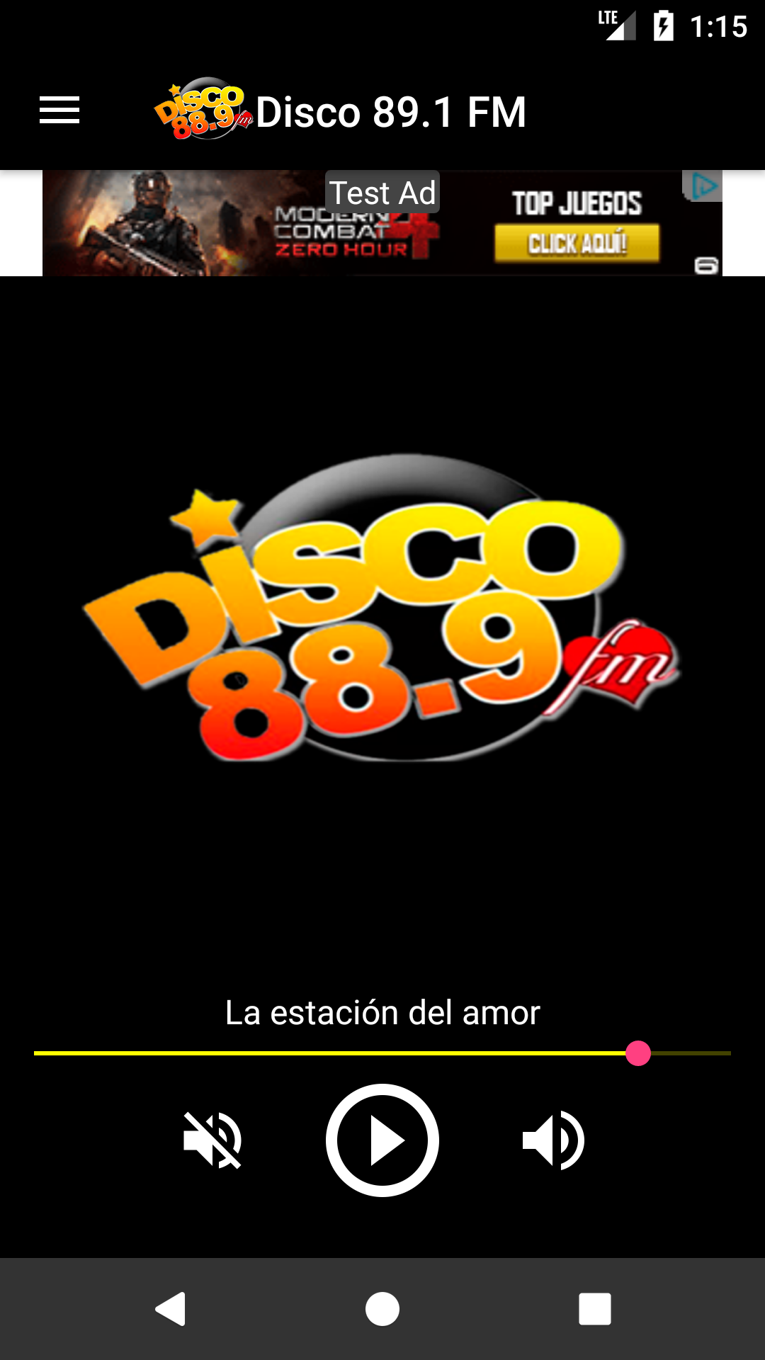 Disco 89 app Screenshot